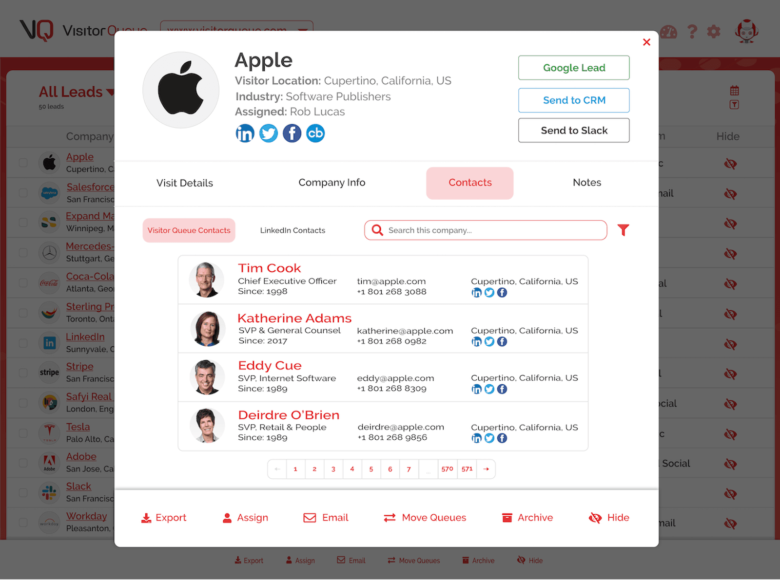 Visitor Queue | Website Visitor Tracking | Personalization