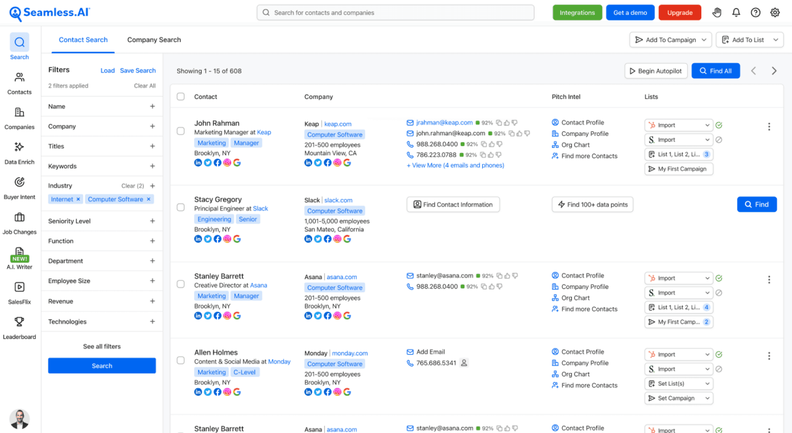 Seamless AI platform